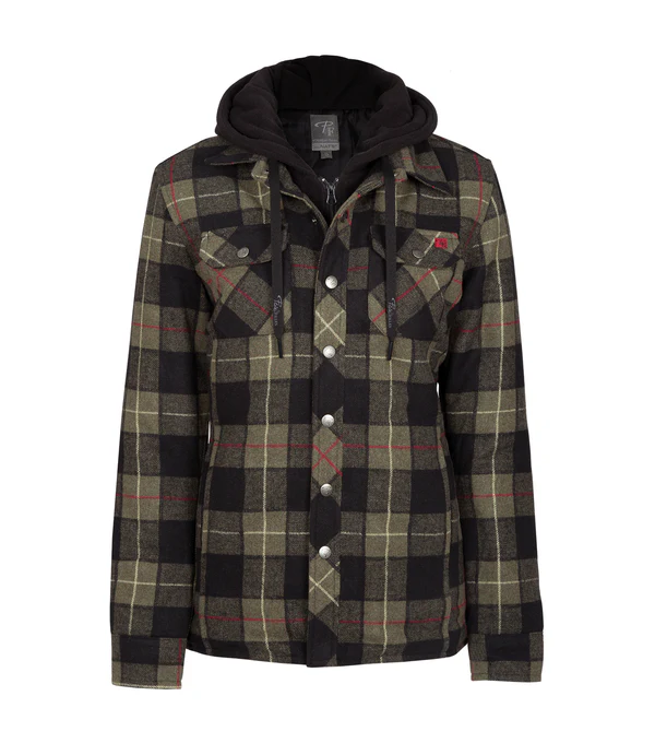 Chemise doublé femme avec capuchon P&F