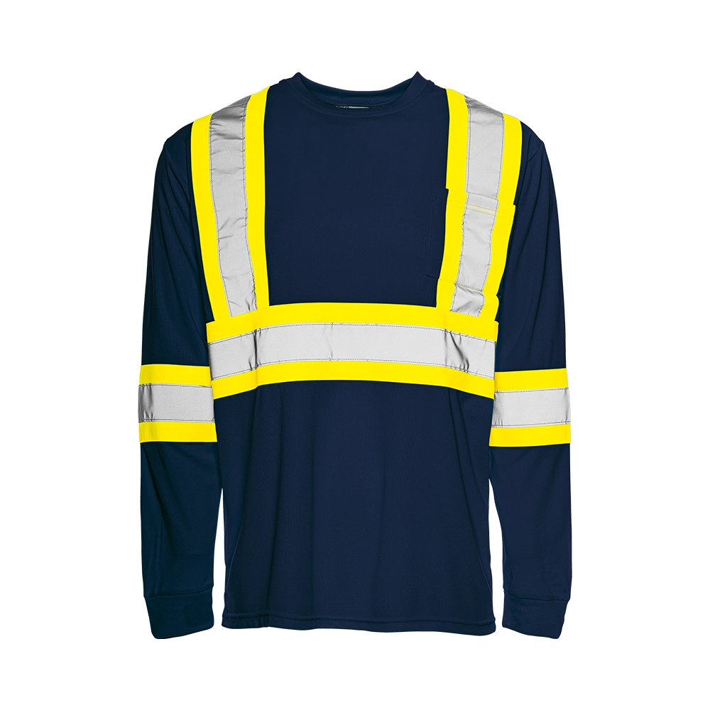 T-shirt M/L à bandes GROUNDFORCE