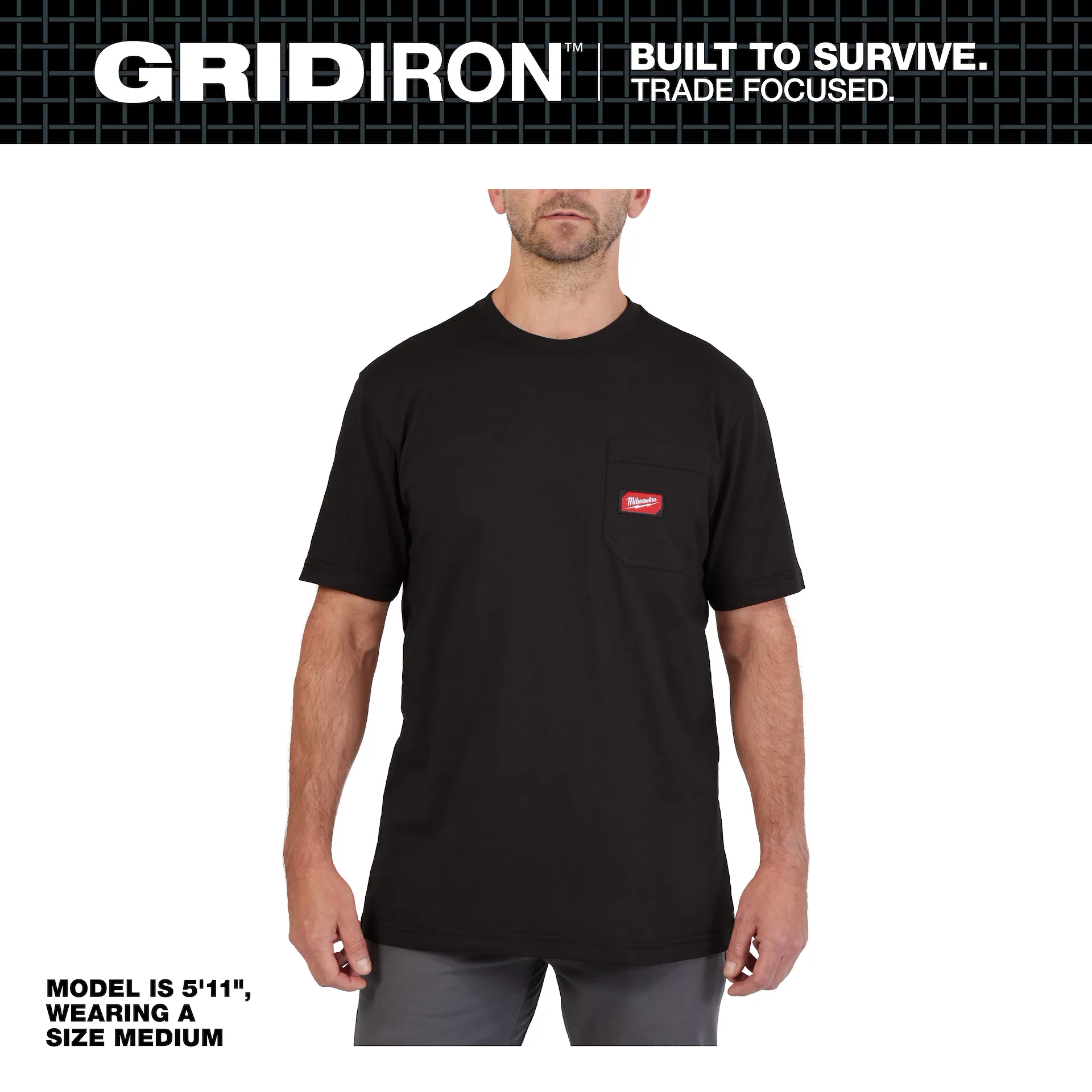 T-shirt avec poche GRIDIRON Milwaukee