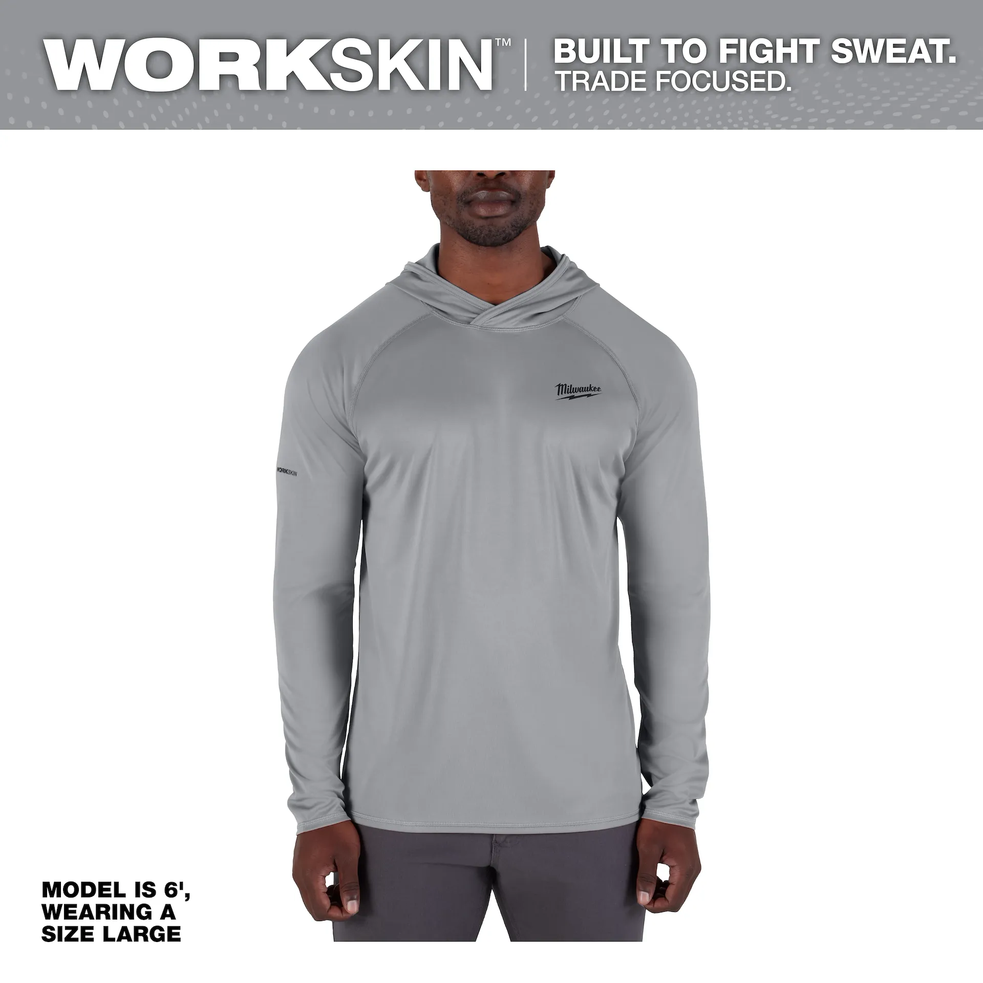 Milwaukee WORKSKIN UPF 50+ Hooded Sun Shirt