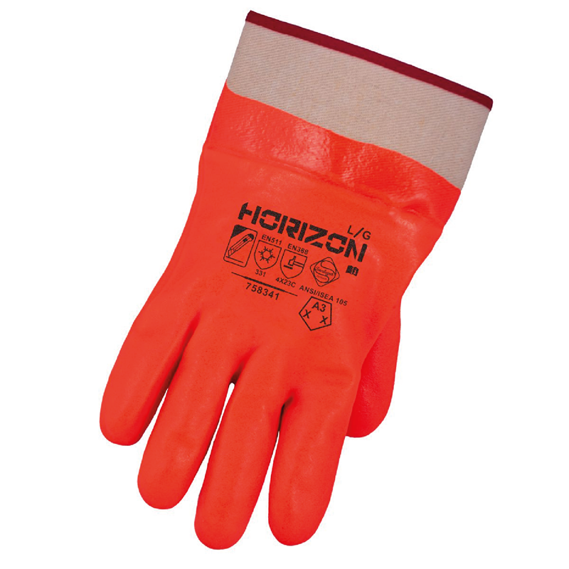 Gants doublés doublement enduits de PVC