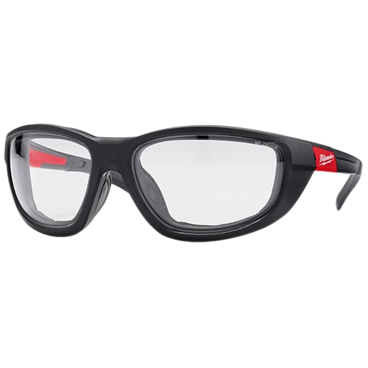 Image Lunette de sécurité claire anti-buée avec joint d'étanchéité MILWAUKEE