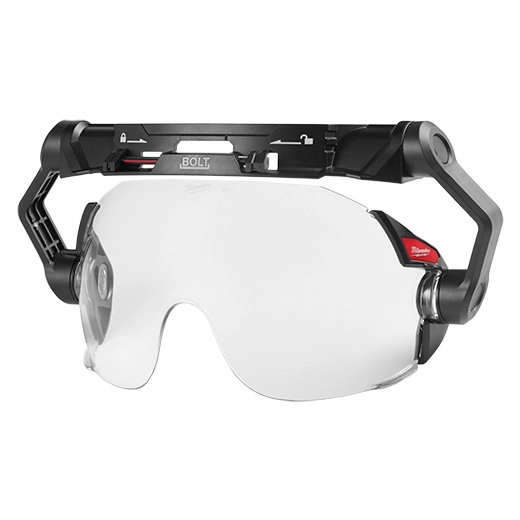 MILWAUKEE BOLT Clear Eye Visor for Safety Helmets & Hard Hats
