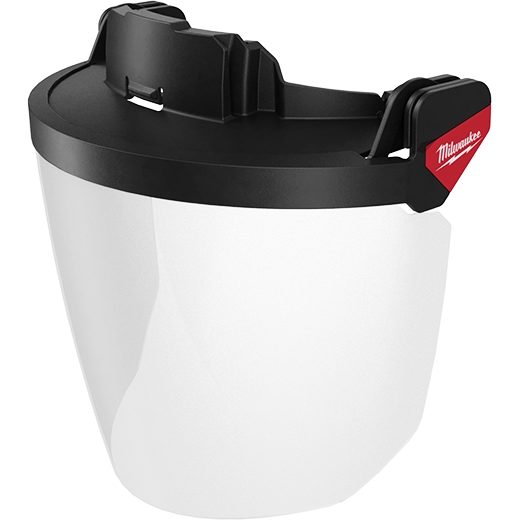 MILWAUKEE BOLT Clear Full Face Shield for Milwaukee Safety Helmets & Hard Hats