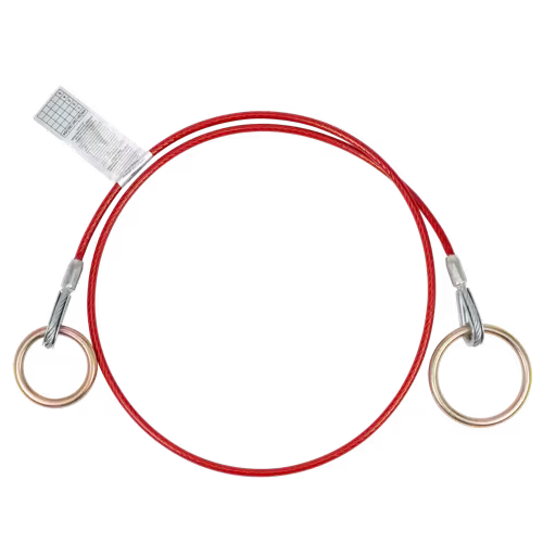 Image Élingue d'ancrage - Cable de 6' avec joints toriques (O-Ring) PEAKWORKS